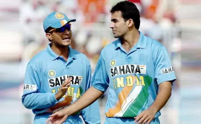 Sourav Ganguly Implored Zaheer To Lose Some Weight - Sakshi