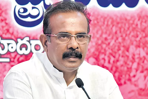 Bura narsaiah goud commented over congress - Sakshi