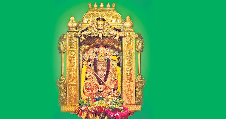 Vijayawada kanaka durga navratri special First day - Sakshi