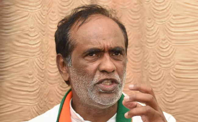  BJP President Laxman Slams Congress Party - Sakshi