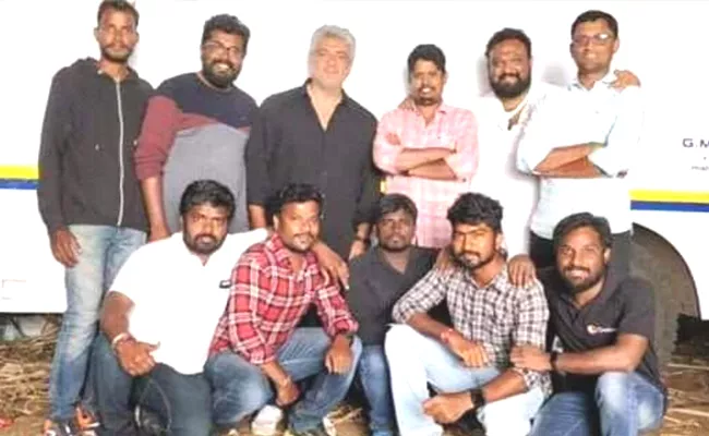 Ajith Kumar Viswasam Shooting Wrapped Up - Sakshi