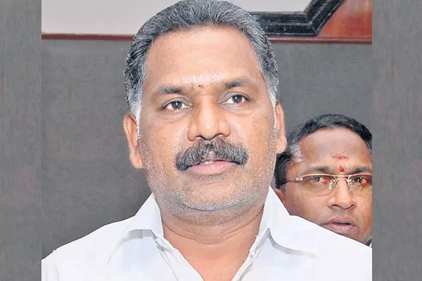 Former minister Balaraju resigned from Congress - Sakshi