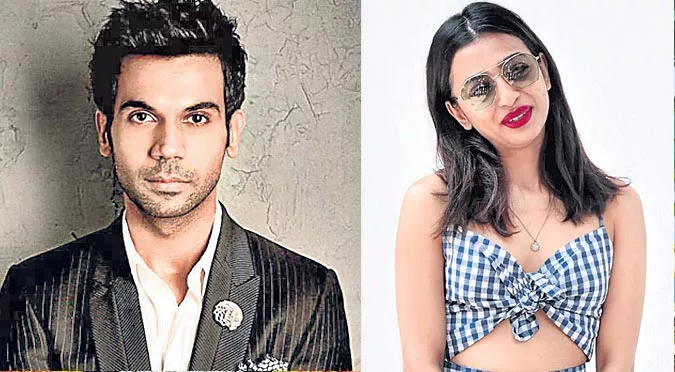 Radhika Apte, Kalki Koechlin And Rajkummar Rao Got A Surprise Coming - Sakshi