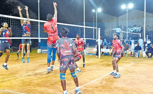 All India Volleyball Tourney Started - Sakshi