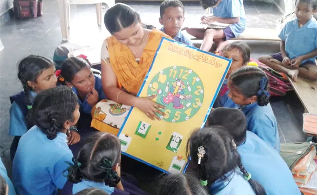 Maths Kits distribution For Schools In West Godavari - Sakshi