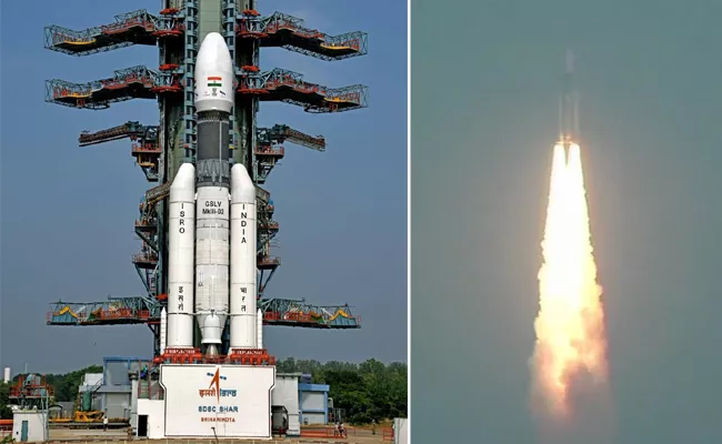 GSLV Mk III D2 Rocket Successfully Puts Satellite In Orbit - Sakshi