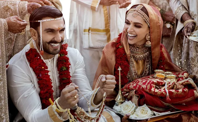 ​​​​​​​Deepika , Ranveer Singh Marriage  Pics viral - Sakshi