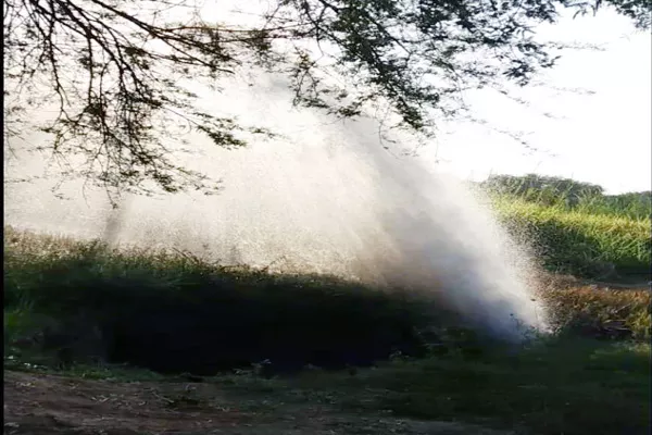 The Mission Bhagiratha Drowned Field - Sakshi