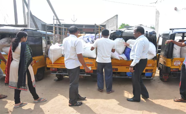 Ration Rice Smuggling In Visakhapatnam - Sakshi