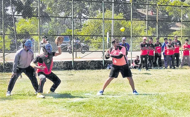 Telangana Teams won softball Championship Opener - Sakshi