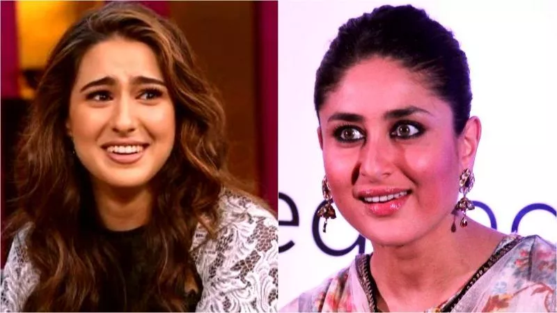 Sara Ali Khan Said If I Called Kareena Kapoor Khan As Choti Maa Then A Fell Down - Sakshi