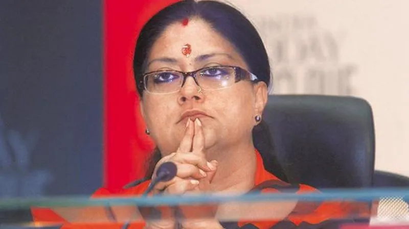 SC issues Notice Against Vasundhara Raje Over Sale Of A Land - Sakshi