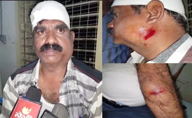 TDP Leaders Murder Attempt On Magazine Editor In Anantapur - Sakshi