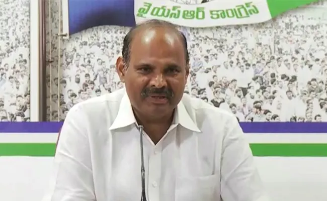 YSRCP Leader Parthasarathy Fires On Chandrababu - Sakshi