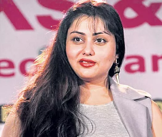 Namitha's next film titled Ahambaavam - Sakshi