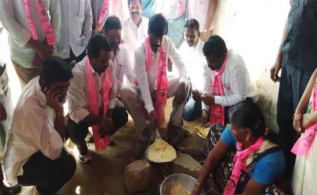 TRS Candidate Peddi Sudarsan Reddy Election Campaign - Sakshi