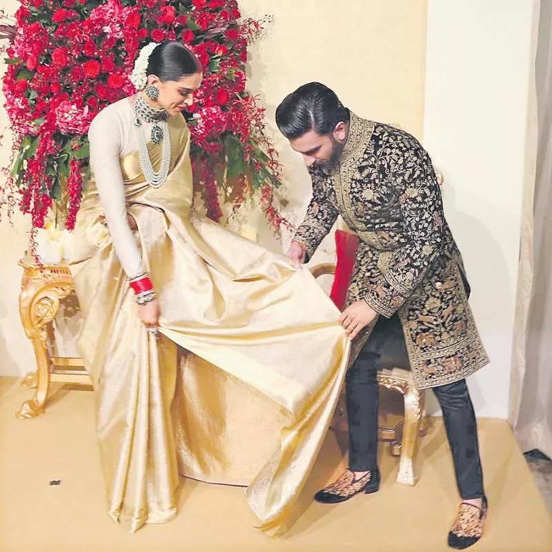 Deepika Padukone, Ranveer Singh's Bengaluru wedding reception - Sakshi