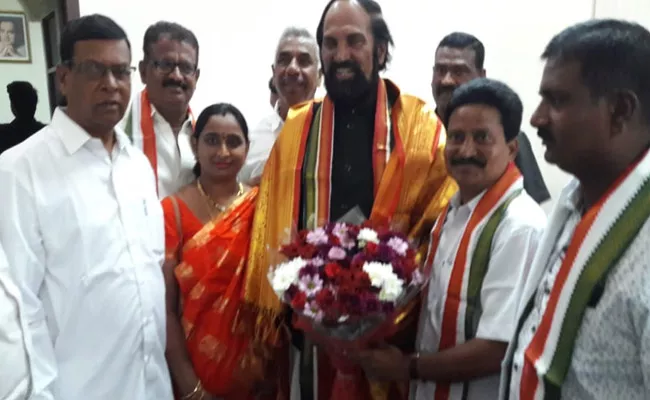 Kanakraju leave The TBJKS Party And Join In Congress In Khammam - Sakshi