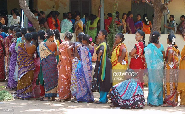 Female Poling Centers In Khammam Constituency - Sakshi