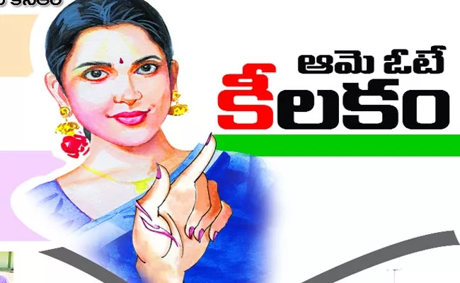 Women's Voters Heights In Nizamabad - Sakshi