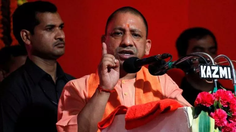 Yogi Adityanath Said Congress Served Terrorists Biryani And We Feed Them Bullets - Sakshi