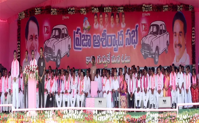 TRS Give One Lakh Acres Irrigation  Water In Telangana - Sakshi