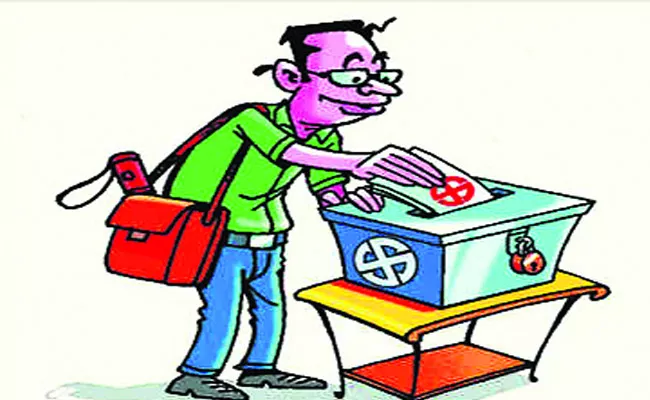 Postal Voting Arrangements For Voters By Nodal Officers - Sakshi