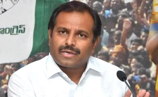 Gadikota Srikanth Reddy Slams Chandrababu Naidu Over Irrigation Projects Expenditure - Sakshi