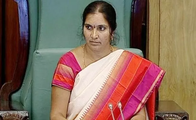 Padma Devender Reddy Telanagana State First Deputy Speaker - Sakshi