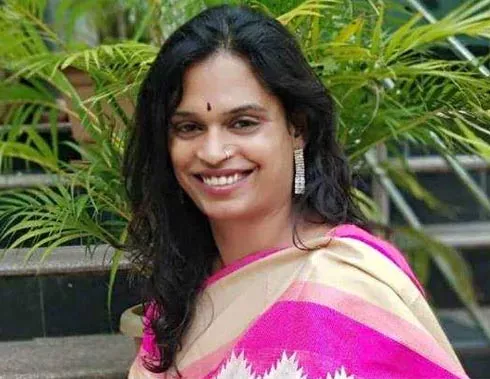 Transgender Assembly Candidate chandramukhi Appeared in police station - Sakshi