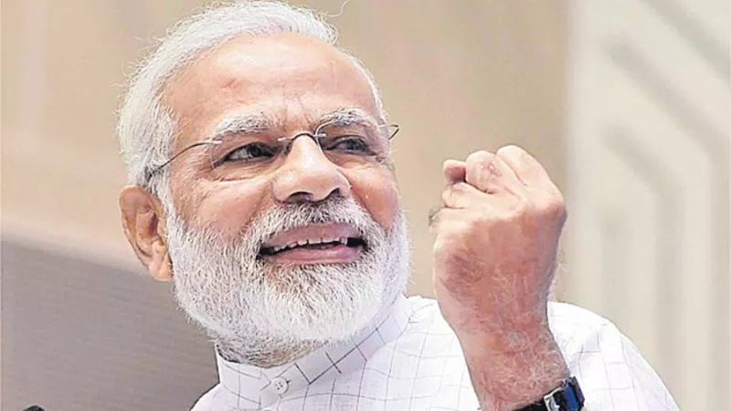 Online survey says majority prefer Modi as PM for 2nd term - Sakshi