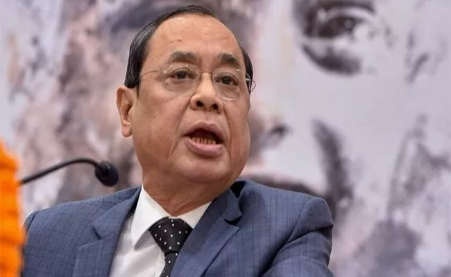 Ranjan Gogoi In Awe With Historic Speed Of Central Government - Sakshi