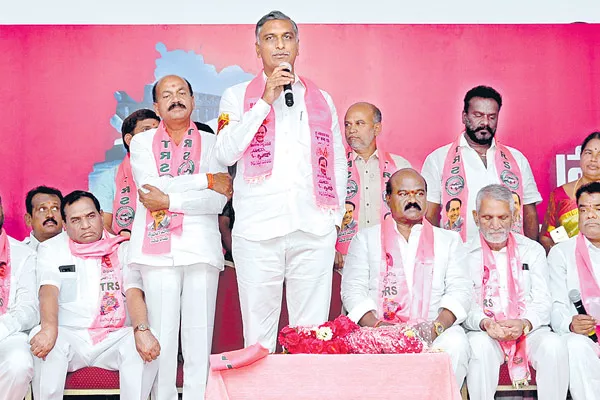 Medak district bjp leaders join in trs - Sakshi