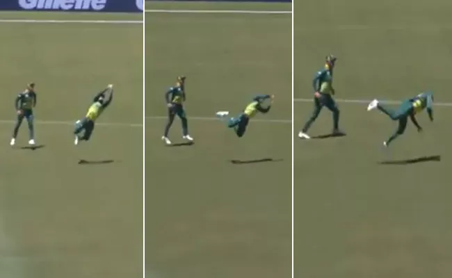 Du Plessis Takes Brilliant Catch In South Africa Vs Australia - Sakshi