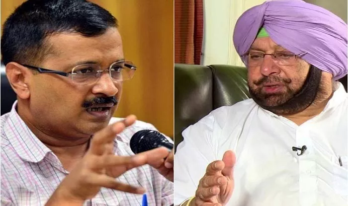 Amarinder Singh slams Arvind Kejriwal for blaming Punjab - Sakshi