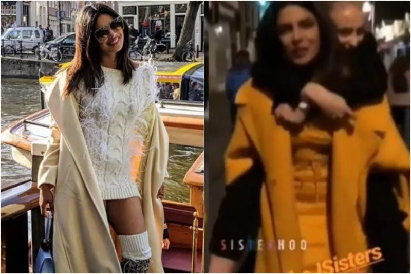 Priyanka Chopra Having a Blast With Sophie Turner in Amsterdam - Sakshi