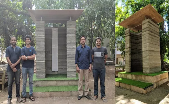 IIT Madras Develops India First 3D Printing Construction - Sakshi