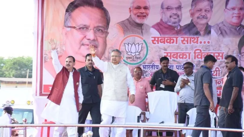 Raman Singh Says State Polls Not Referendum On PM Modi - Sakshi