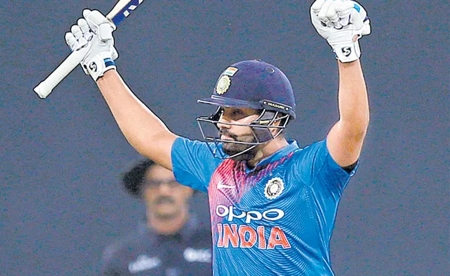 Rohit Sharma record ton leads India to series-clinching win - Sakshi