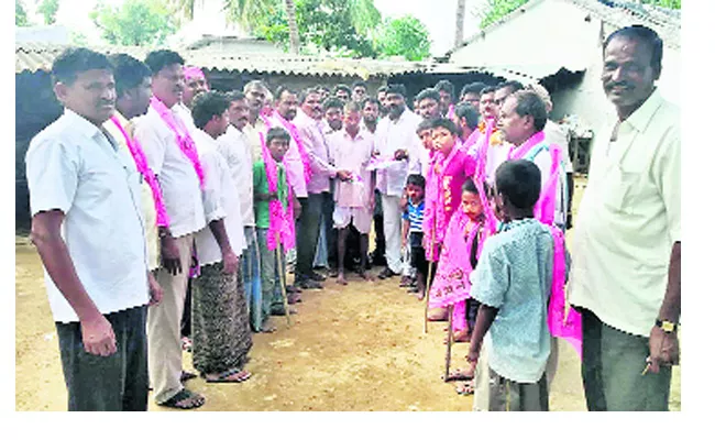 TRS MLA Gadari Kishore Kumar Developed Constituency - Sakshi