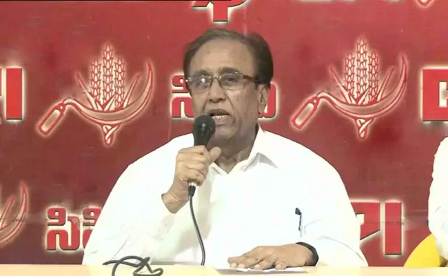 CPI Declares 5 Places To Contest In Telangana Assembly Polls - Sakshi