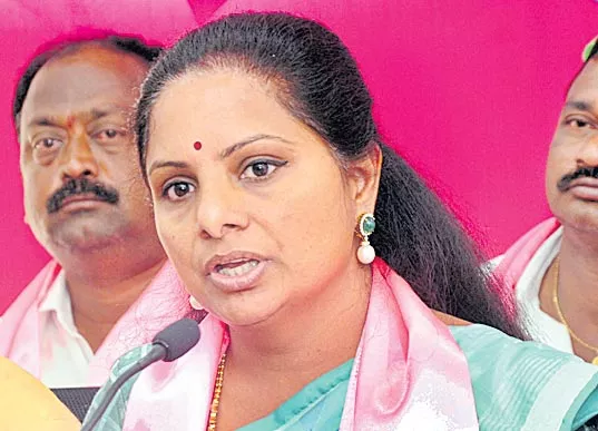 Kalvakuntla Kavitha Rao dares Congress Chief Rahul Gandhi - Sakshi