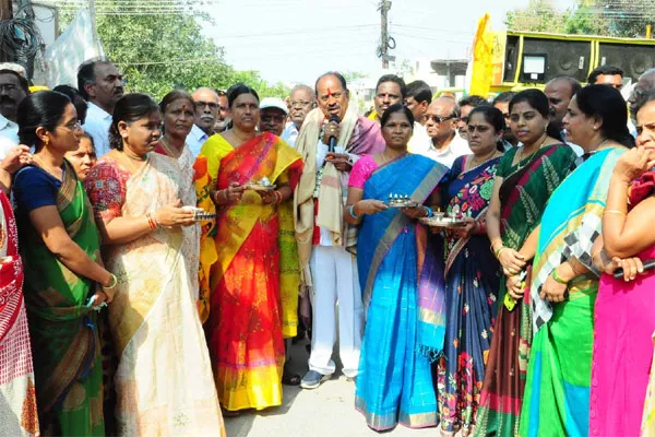 Great Alliance Candidate Prakash Reddy Election Campaign In Warangal - Sakshi