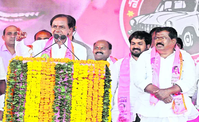 KCR Election Campaign In Warangal - Sakshi