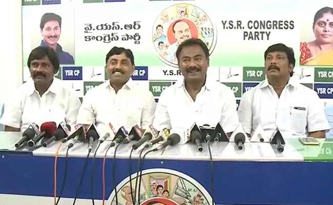 YSRCP Leader Suresh Babu Comments On Adinarayana Reddy - Sakshi