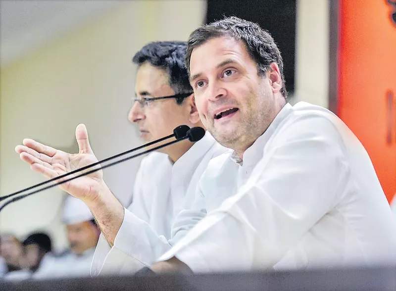 Rahul Gandhi on poll results of 5 states - Sakshi