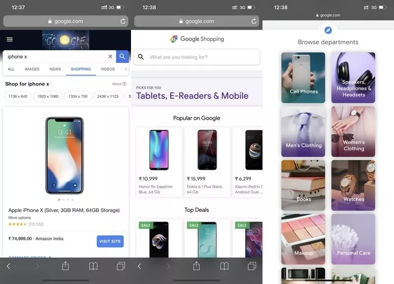 Google Shopping launches in India - Sakshi