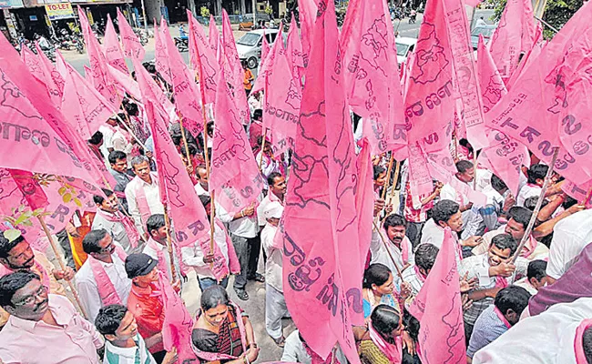 TRS Party Vote Share Increase In Lok Sabha Constituencies - Sakshi