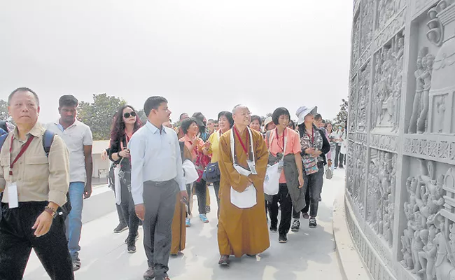 Representatives of Buddhism visited Sagar - Sakshi