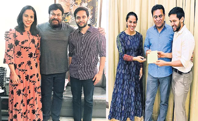 Saina Nehwal And Parupalli Kashyap Register Marriage Today - Sakshi